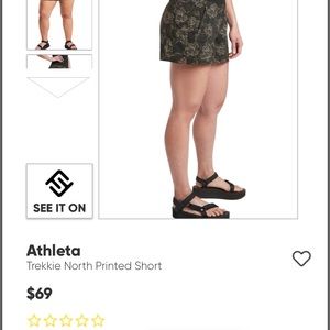 Athleta Trekkie shorts